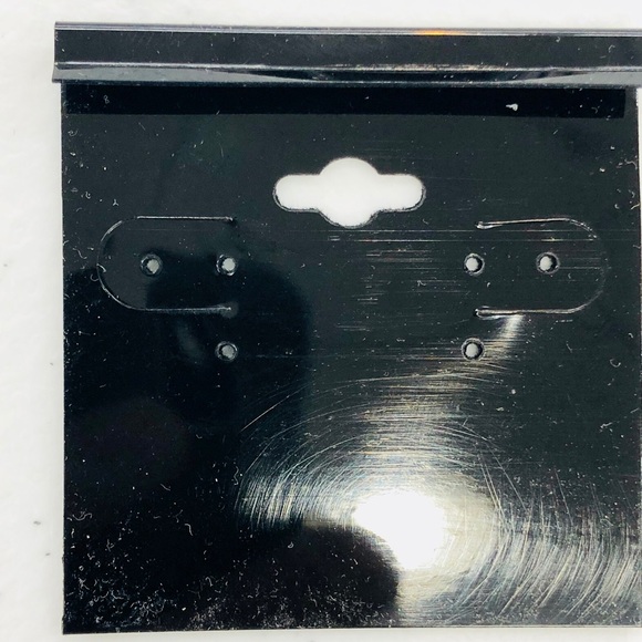 100p 1.5x1.5” Flocked Hanging Earring display Card - Picture 3 of 5